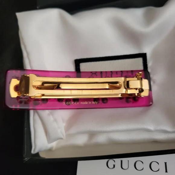 Authentic Gucci acetate hair clip - Picture 2 of 2